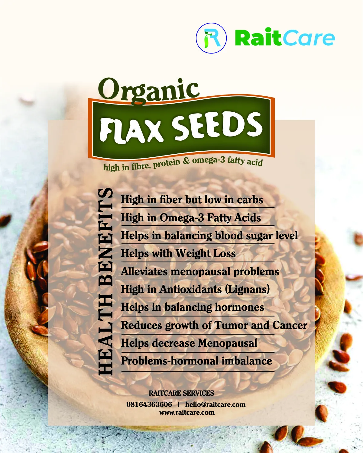 flax seeds